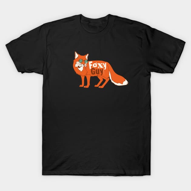 Foxy guy T-Shirt by shippingdragons